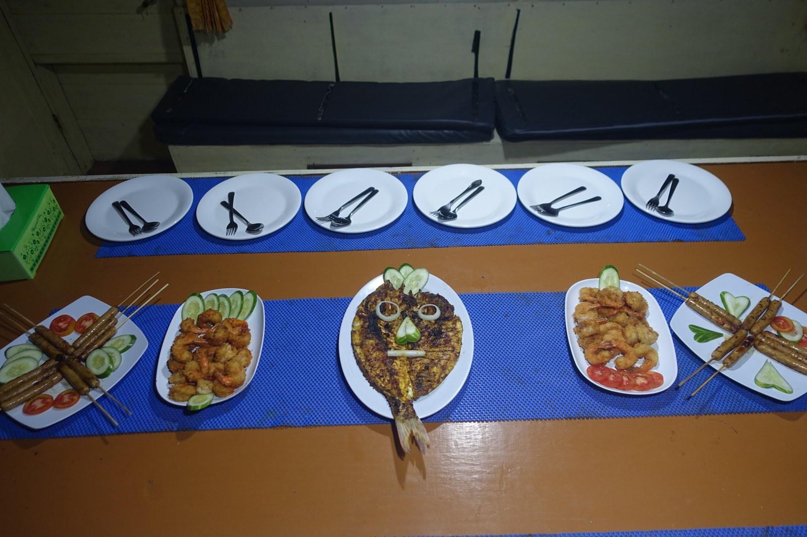 From the galley – Princess Lala Phinisi