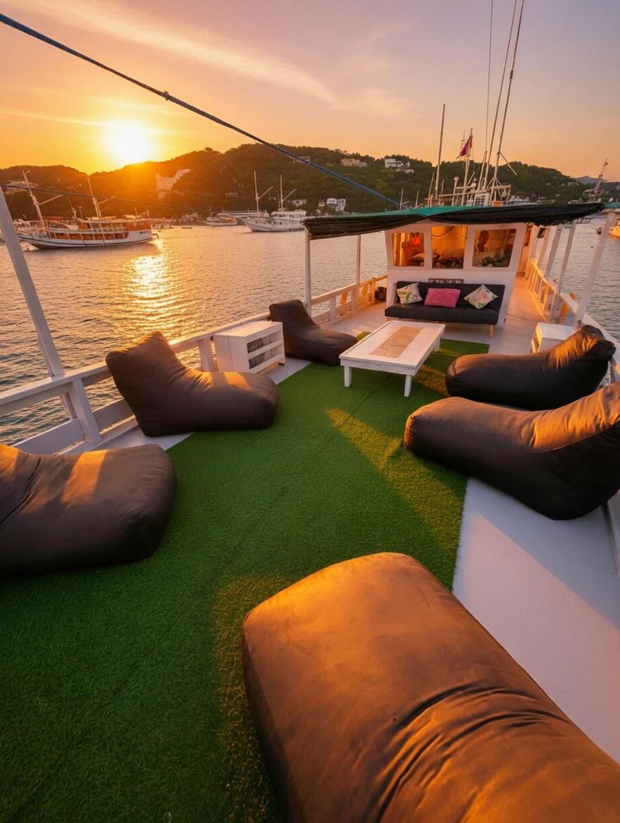 Bow sundeck – Princess Lala Phinisi